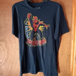 Old Navy Navy Blue Graphic Collectabilitees Tee